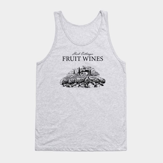 Herb Ertlinger Fruit Wines Shirt - Schitts Creek Official Merch Tank Top by dhirsch18